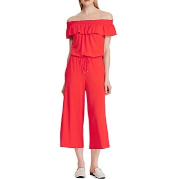 Lauren Ralph Lauren Pants - LAUREN RALPH LAUREN Off Shoulder Jumpsuit